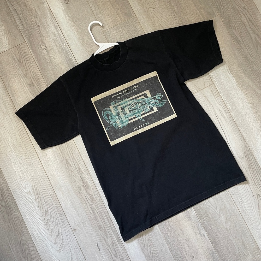 Nicole Moudaber Tshirt bittersweet EP drumcode unisex Black (medium) music vtg